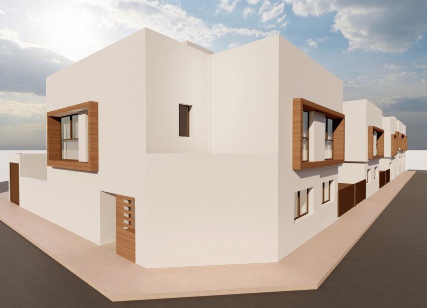 New Build - Terraced house / Townhouse - San Javier - pueblo