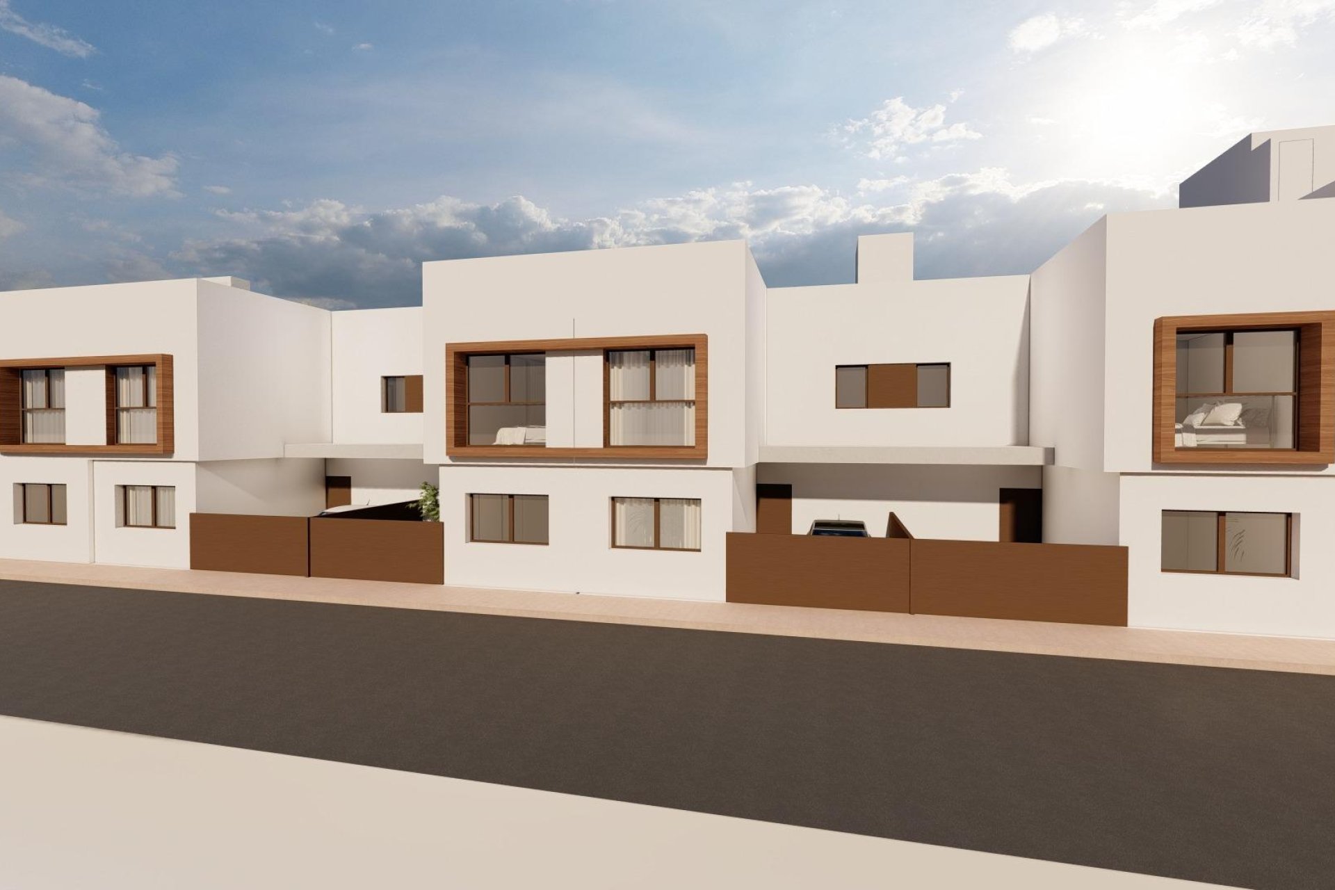 New Build - Terraced house / Townhouse - San Javier - pueblo