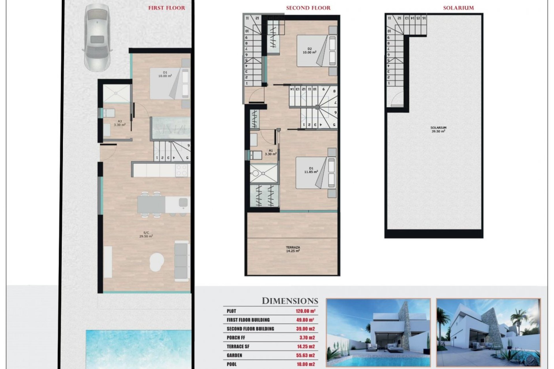 New Build - Terraced house / Townhouse - San Javier - San Blas