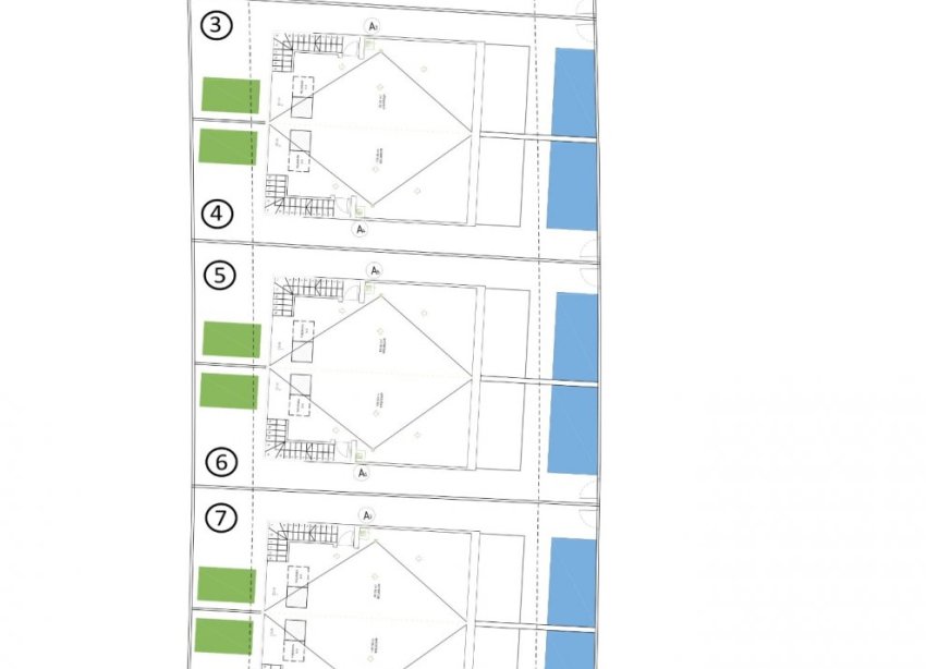 New Build - Terraced house / Townhouse - San Javier - San Blas