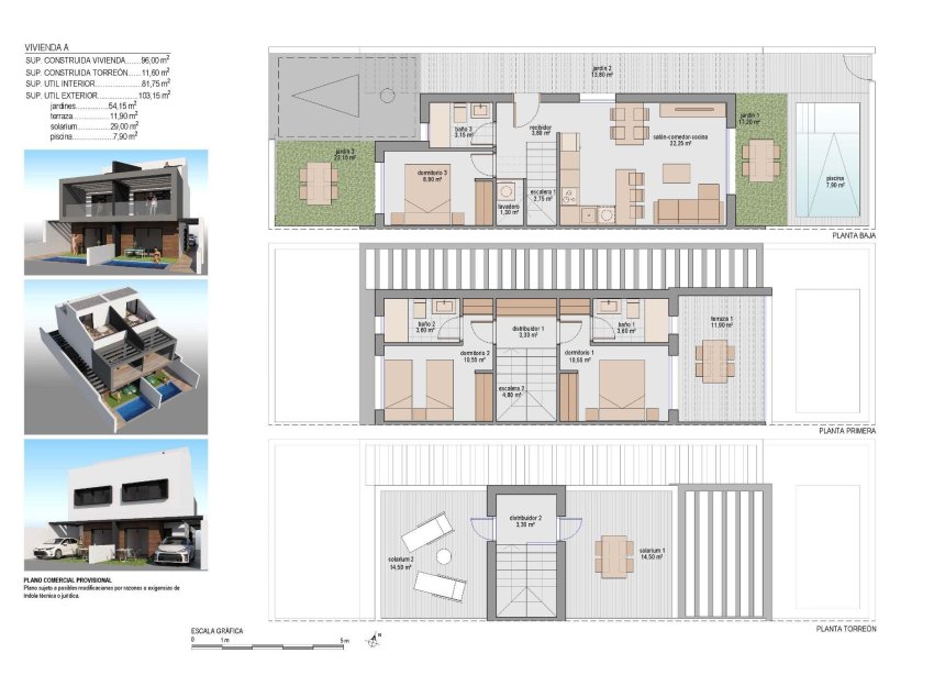 New Build - Terraced house / Townhouse - San Javier - Santiago De La Ribera