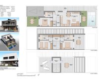 New Build - Terraced house / Townhouse - San Javier - Santiago De La Ribera