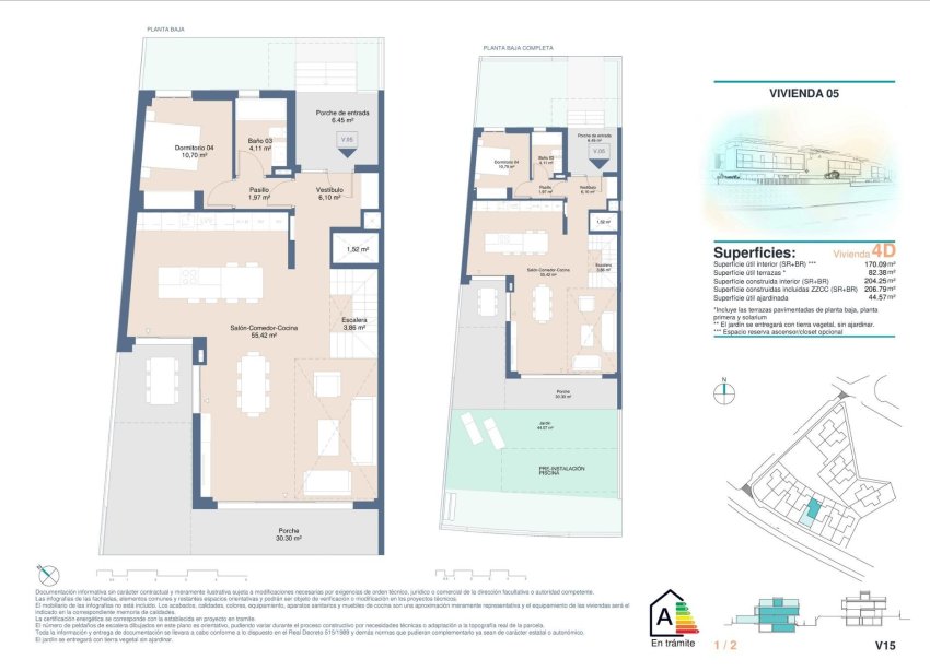 New Build - Terraced house / Townhouse - San Juan Alicante - Cabo de las Huertas