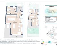 New Build - Terraced house / Townhouse - San Juan Alicante - Cabo de las Huertas
