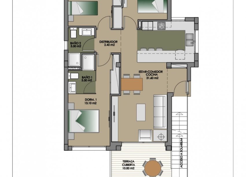 New Build - Terraced house / Townhouse - San Miguel de Salinas - VistaBella Golf