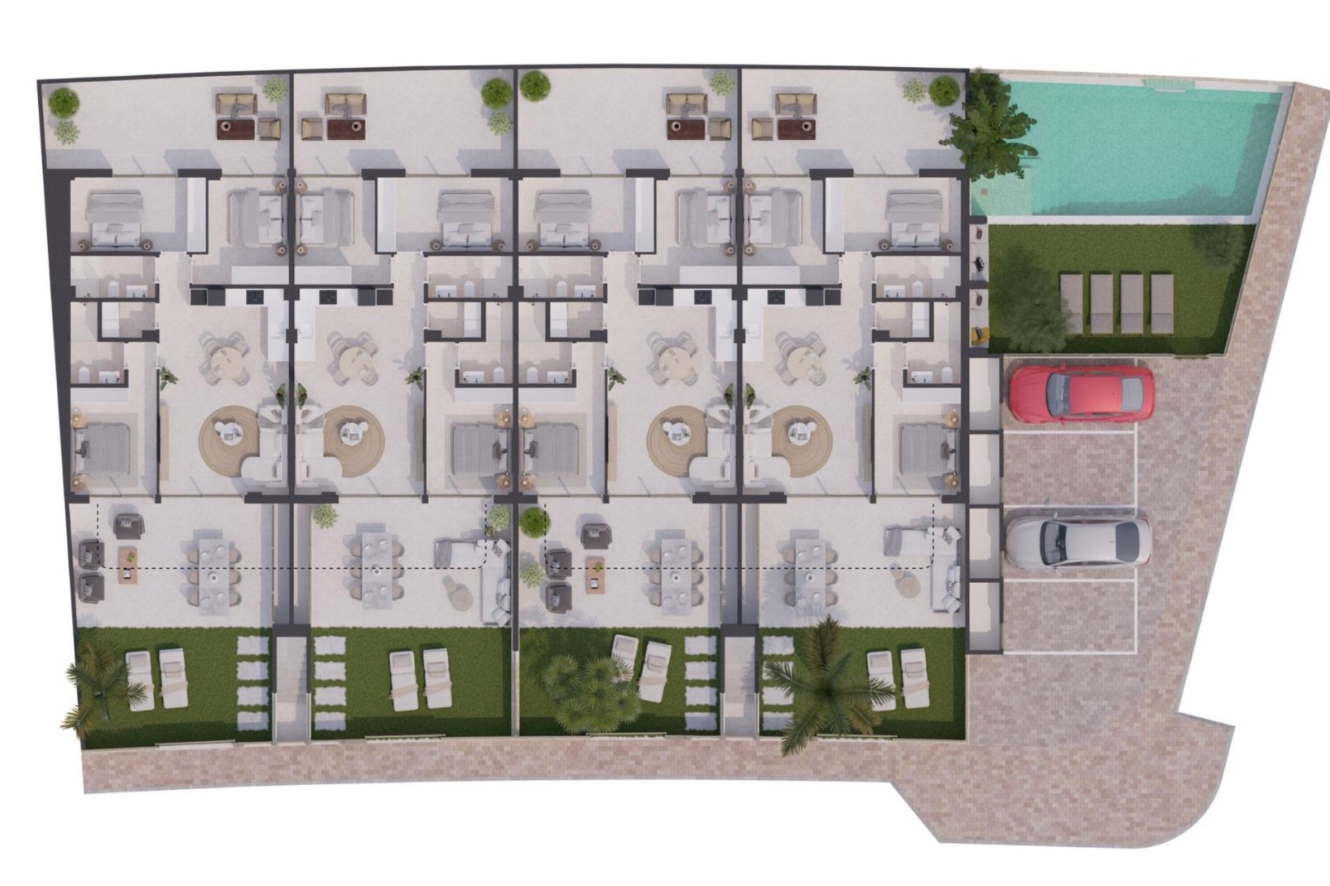 New Build - Terraced house / Townhouse - San Pedro del Pinatar - Los Cuarteros