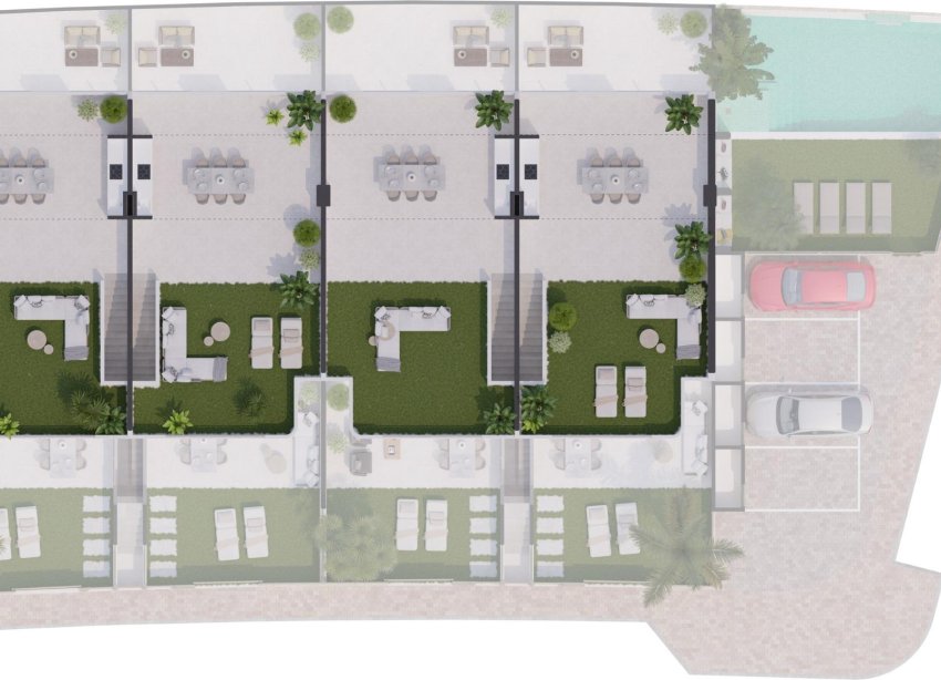 New Build - Terraced house / Townhouse - San Pedro del Pinatar - Los Cuarteros