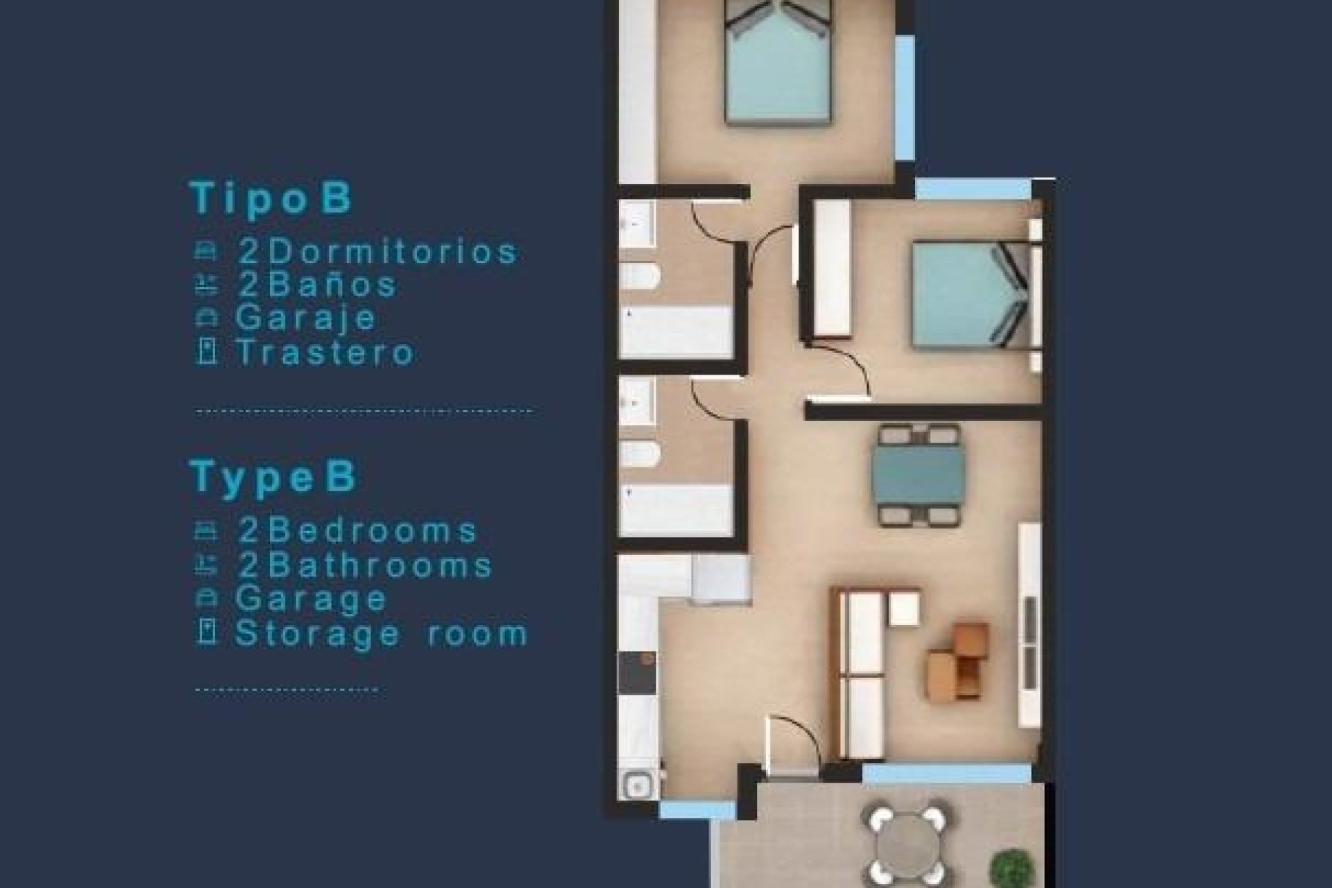 New Build - Terraced house / Townhouse - San Pedro del Pinatar - Los Pinos