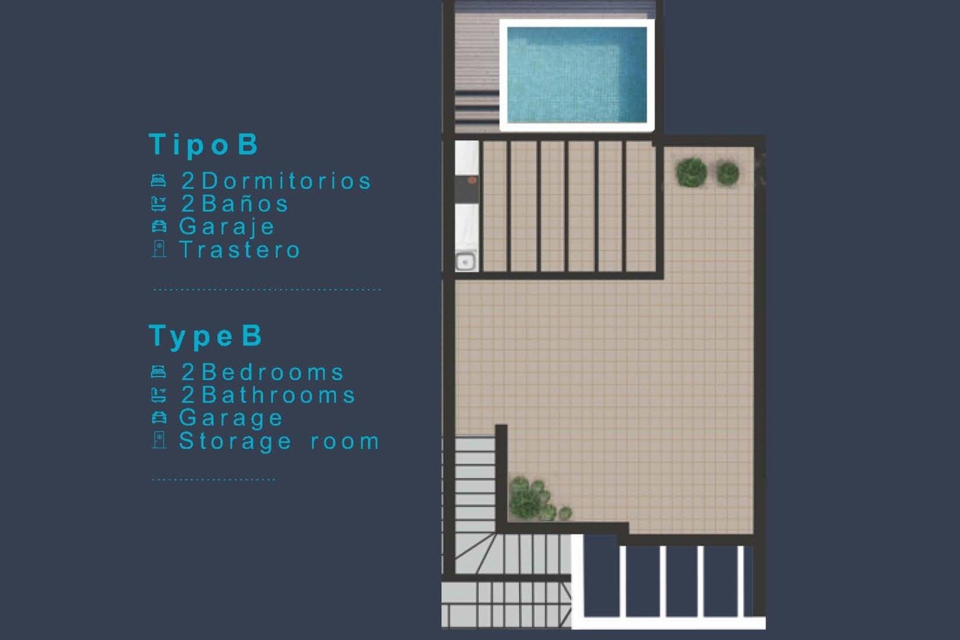 New Build - Terraced house / Townhouse - San Pedro del Pinatar - Los Pinos