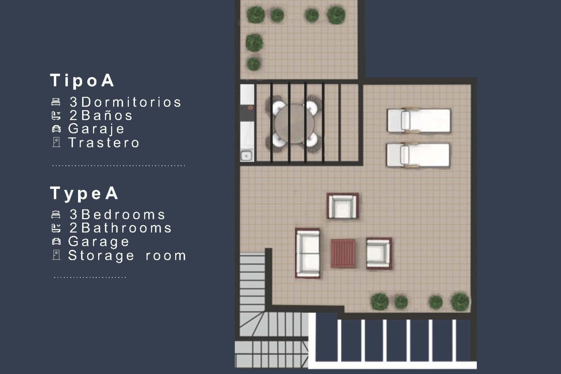 New Build - Terraced house / Townhouse - San Pedro del Pinatar - Los Pinos