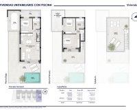 New Build - Terraced house / Townhouse - San Pedro del Pinatar - Polideportivo