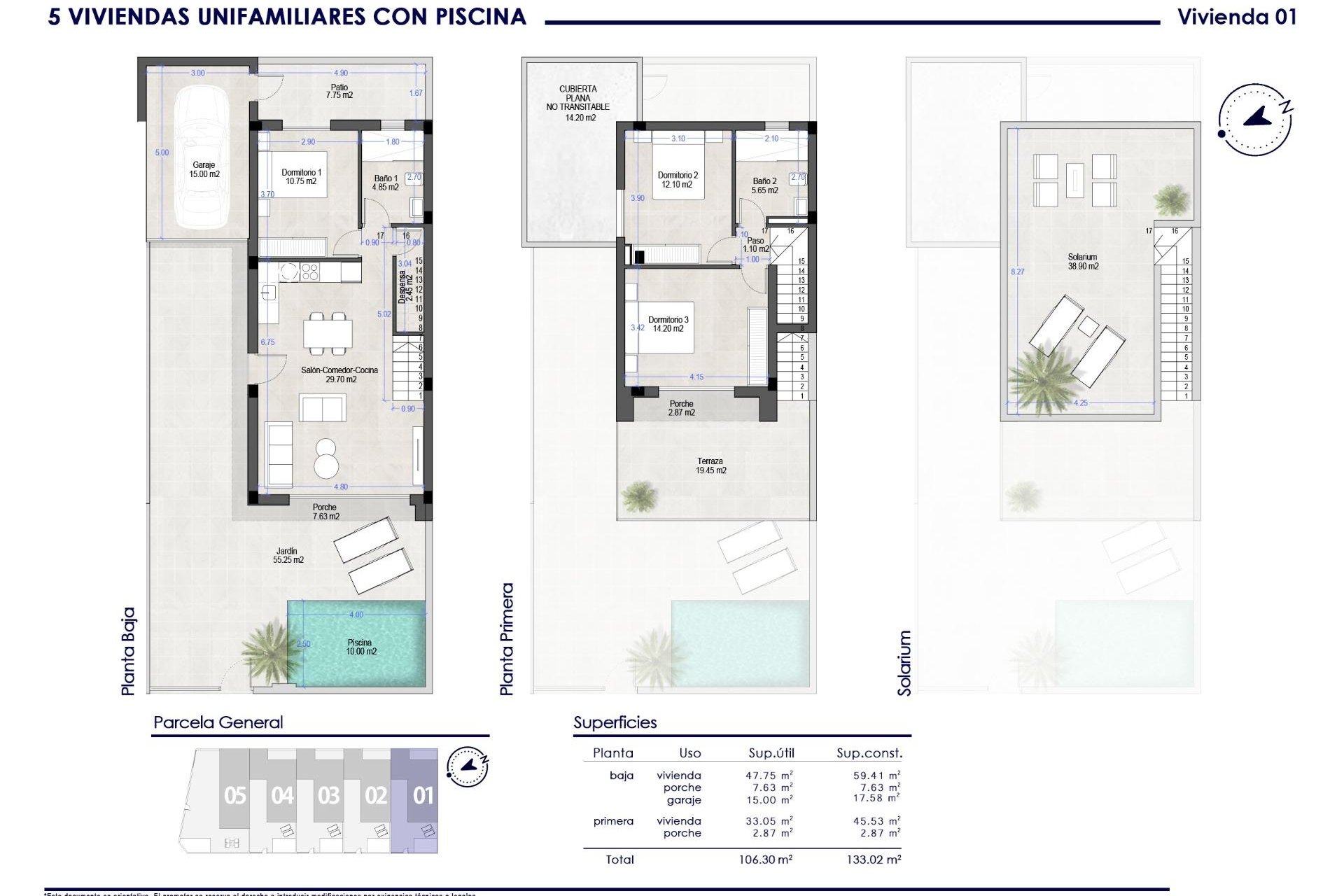 New Build - Terraced house / Townhouse - San Pedro del Pinatar - Polideportivo