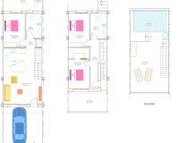 New Build - Terraced house / Townhouse - San Pedro del Pinatar - San Pedro De Pinatar