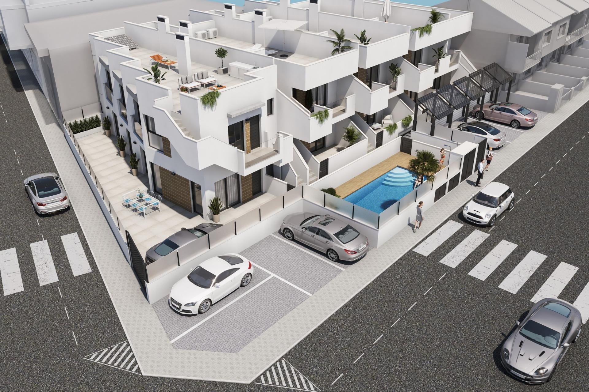 New Build - Terraced house / Townhouse - San Pedro del Pinatar - San Pedro Del Pinatar