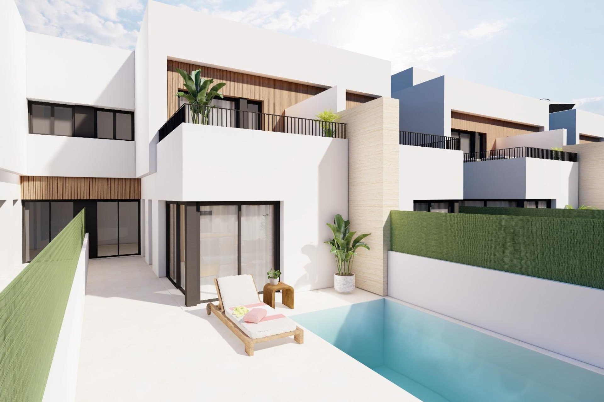 New Build - Terraced house / Townhouse - Santiago de la Ribera