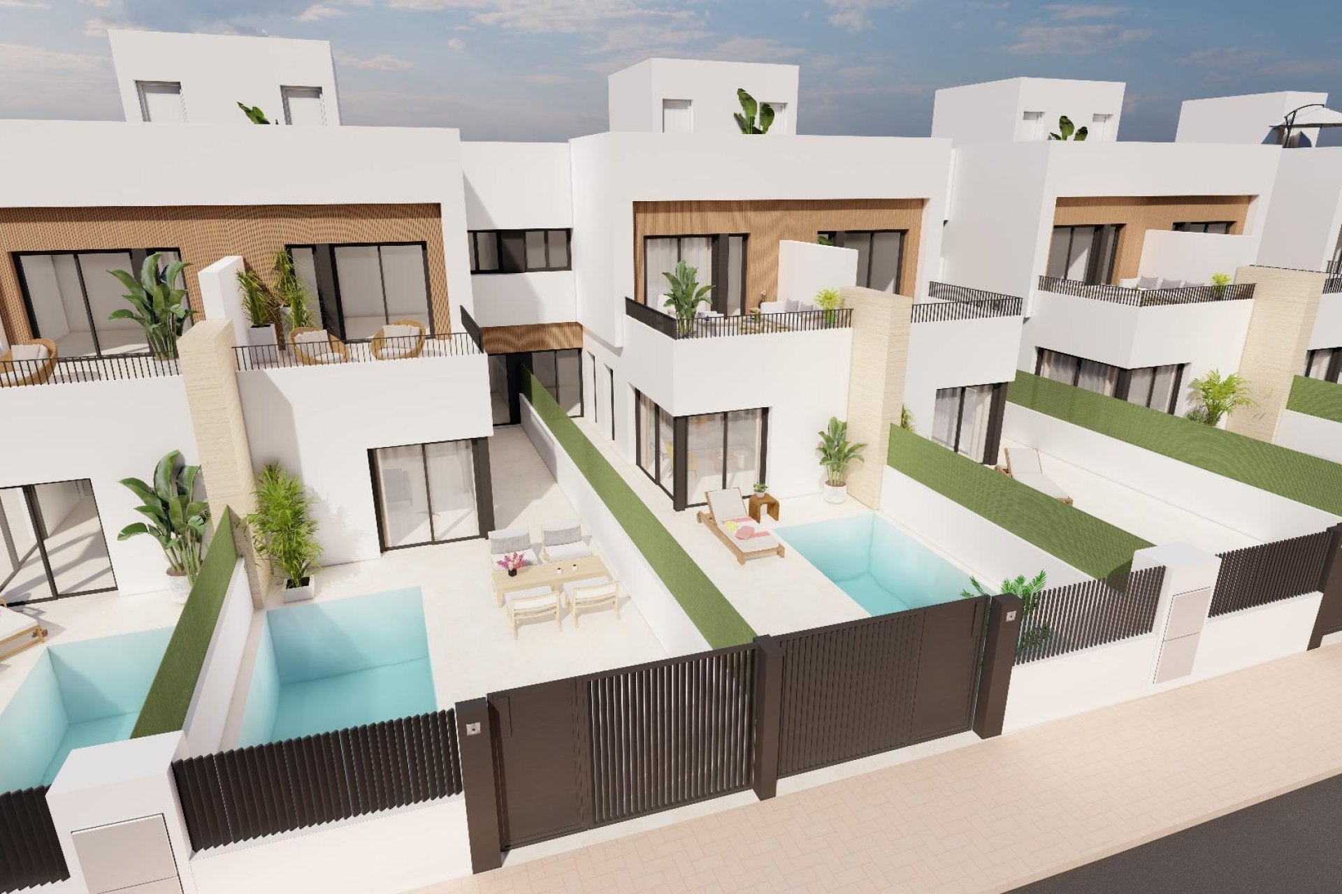 New Build - Terraced house / Townhouse - Santiago de la Ribera