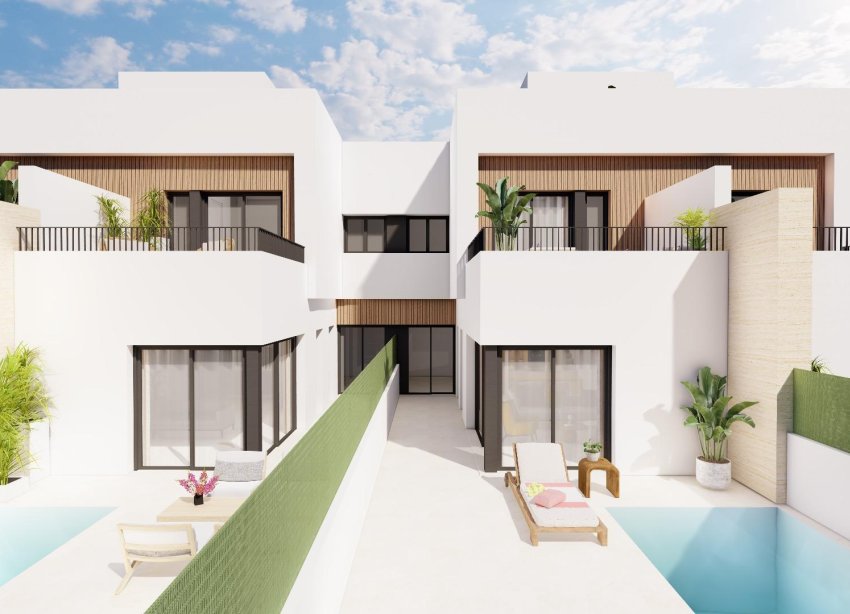 New Build - Terraced house / Townhouse - Santiago de la Ribera