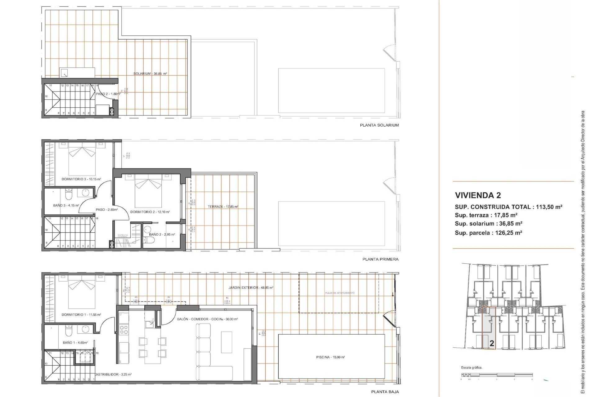 New Build - Terraced house / Townhouse - Santiago de la Ribera
