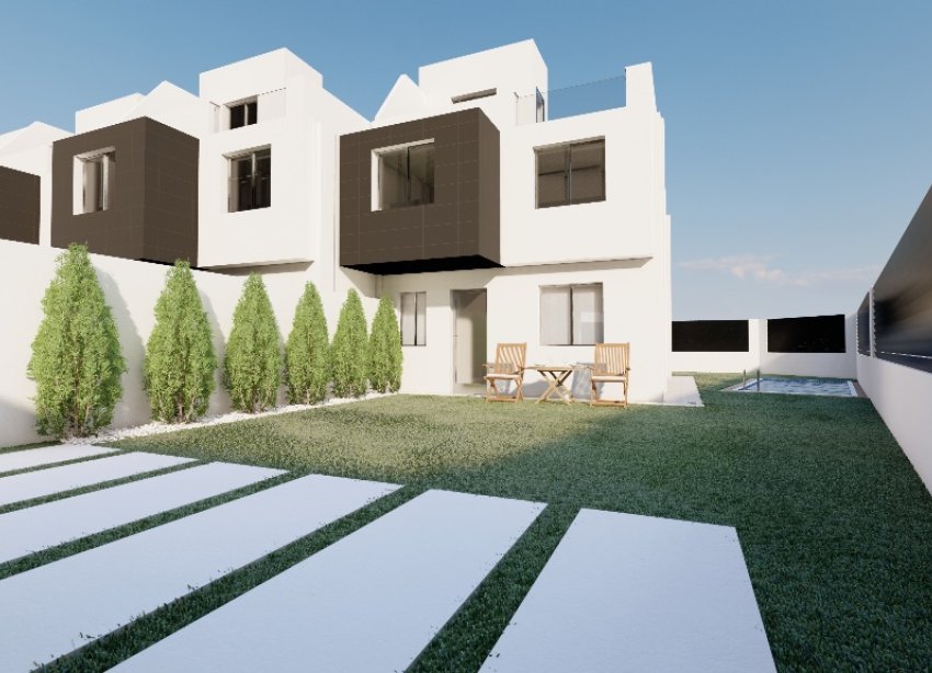 New Build - Terraced house / Townhouse - Santiago de Ribeira - Santiago de la ribera