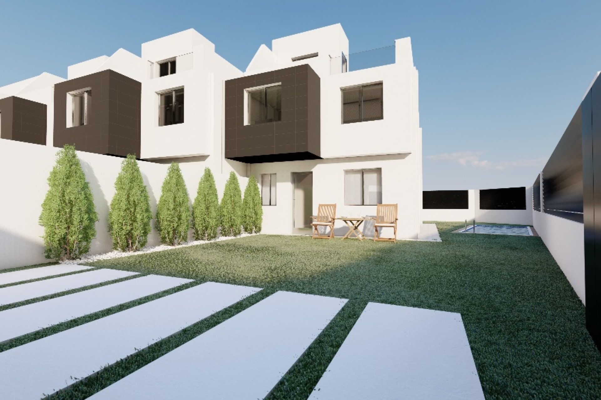 New Build - Terraced house / Townhouse - Santiago de Ribeira - Santiago de la ribera