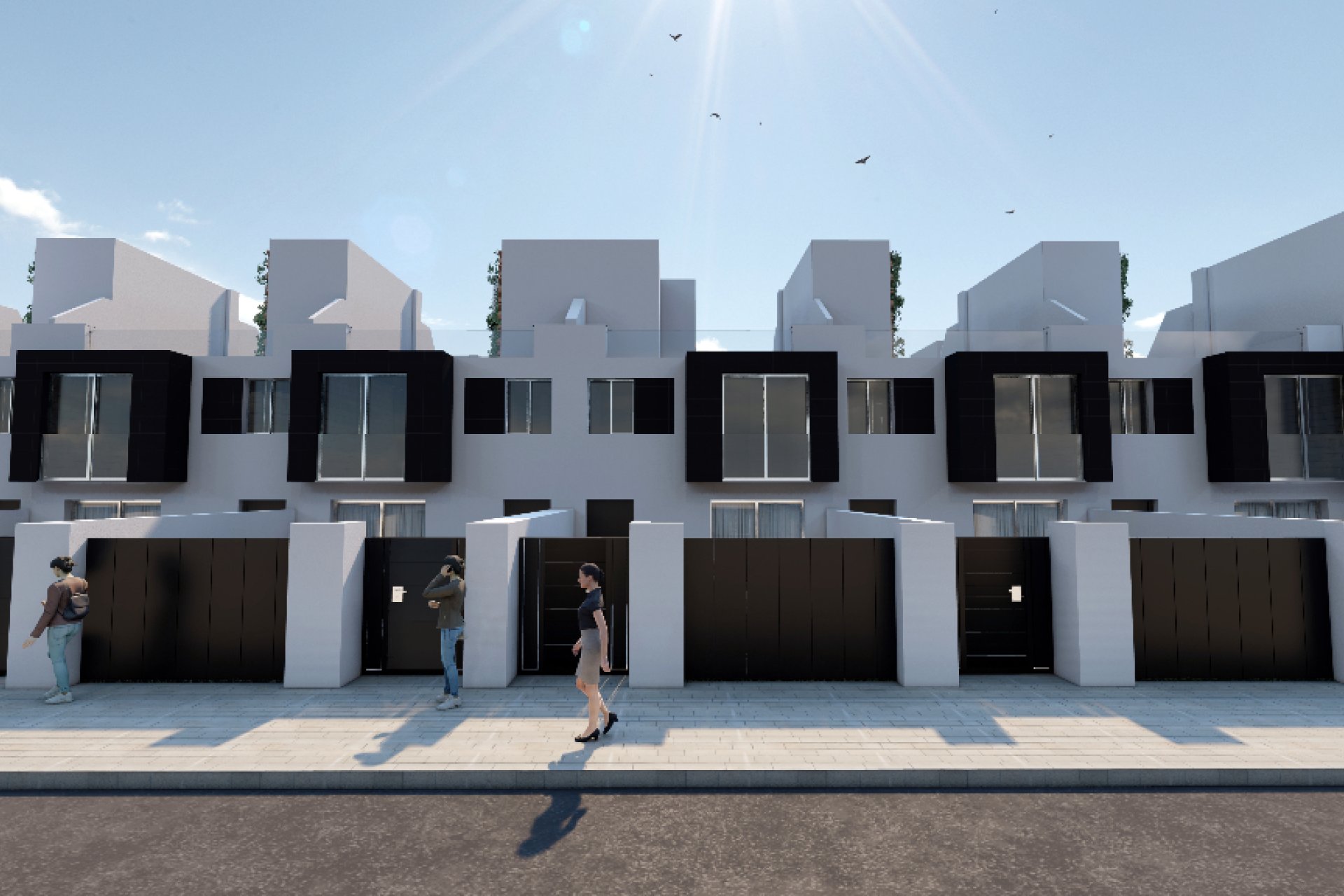 New Build - Terraced house / Townhouse - Santiago de Ribeira - Santiago de la ribera