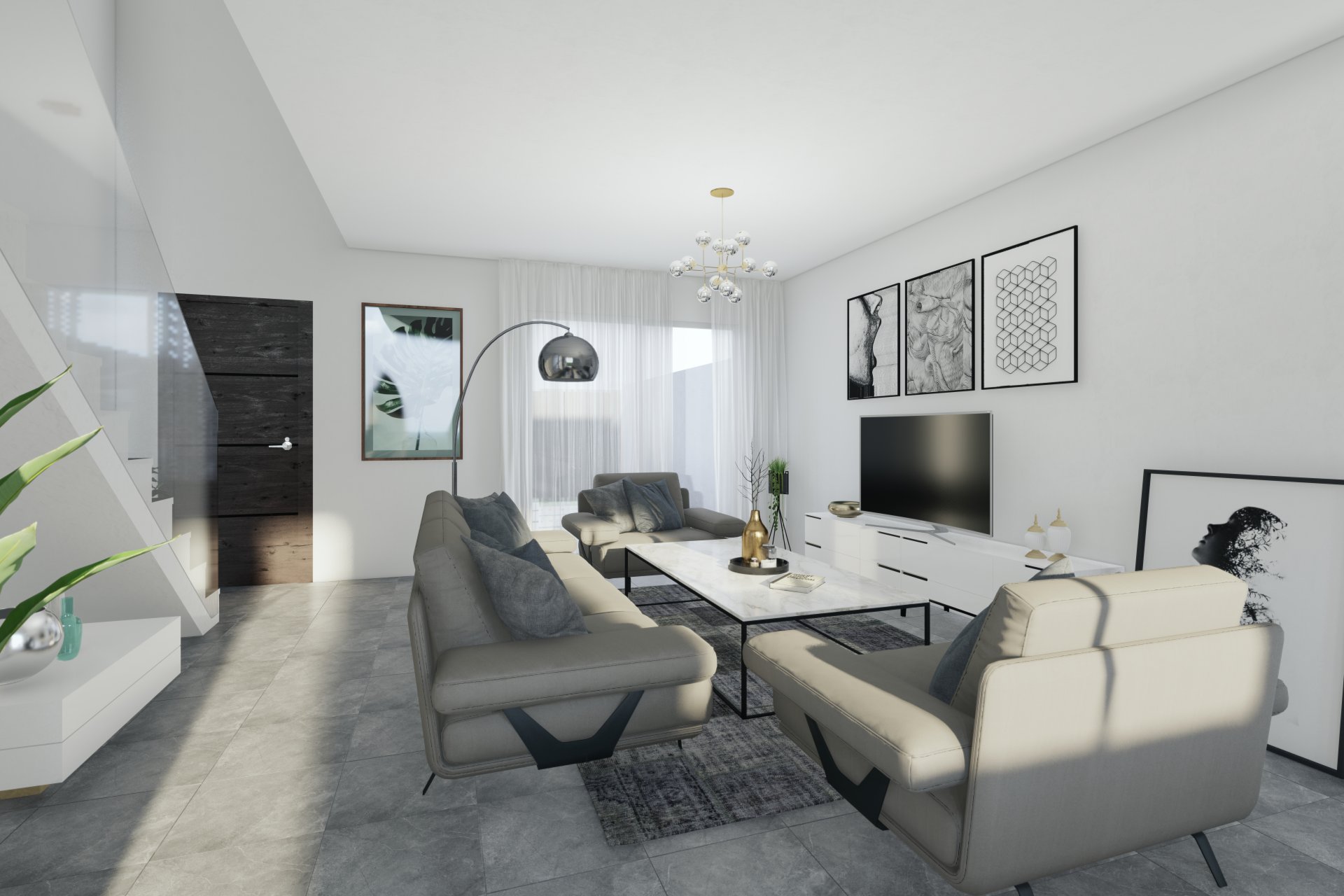 New Build - Terraced house / Townhouse - Santiago de Ribeira - Santiago de la ribera