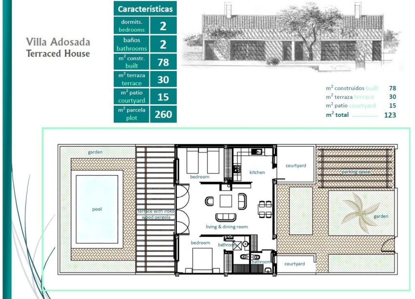 New Build - Terraced house / Townhouse - Sucina - Peraleja Golf