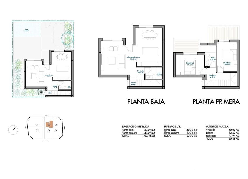 New Build - Terraced house / Townhouse - Torre Pacheco - El Alba