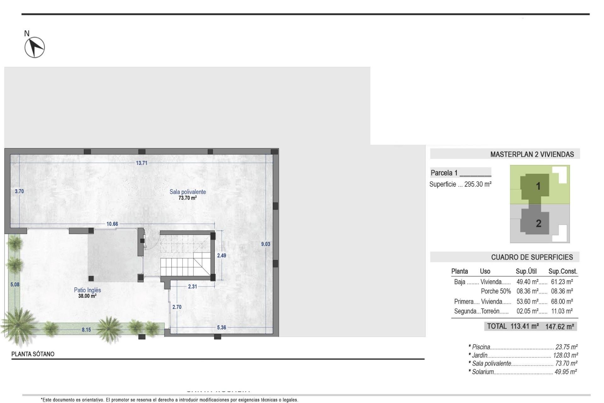 New Build - Terraced house / Townhouse - Torre Pacheco - Santa Rosalia Lake And Life Resort