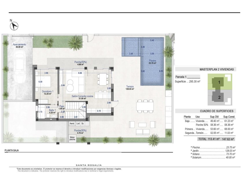 New Build - Terraced house / Townhouse - Torre Pacheco - Santa Rosalia Lake And Life Resort