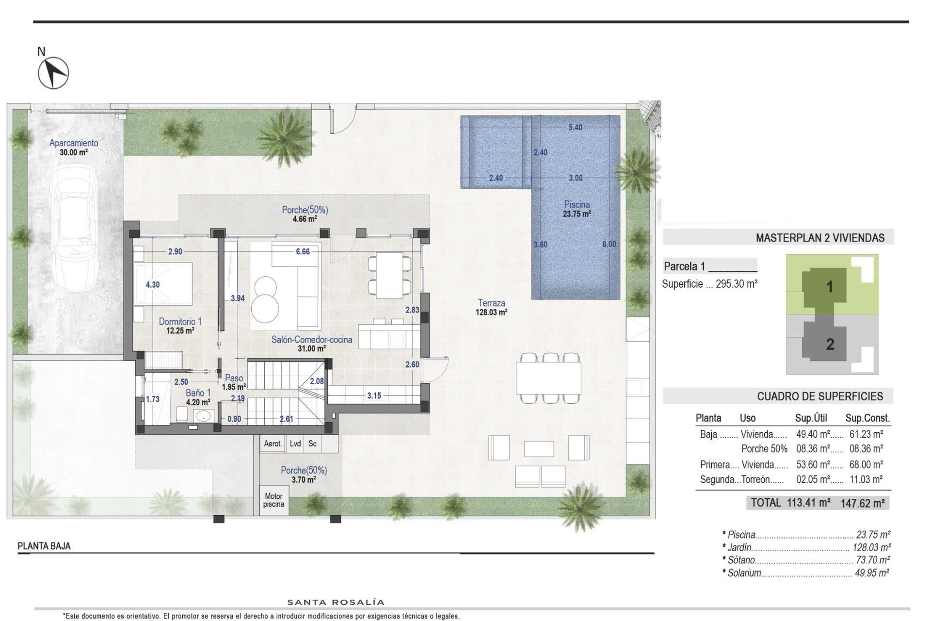 New Build - Terraced house / Townhouse - Torre Pacheco - Santa Rosalia Lake And Life Resort