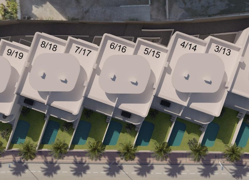 New Build - Terraced house / Townhouse - Torrevieja - La Mata-La Manguilla