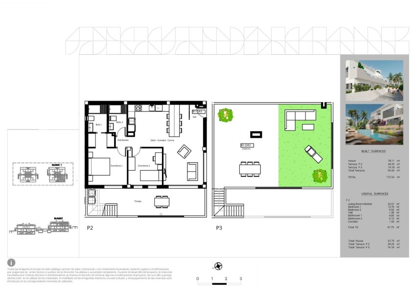 New Build - Terraced house / Townhouse - Torrevieja - Lago Jardín II