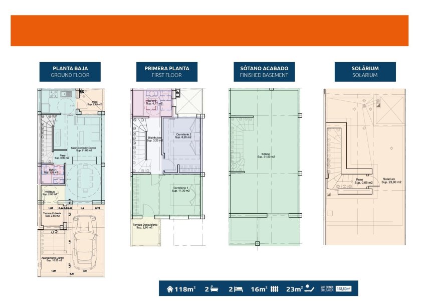 New Build - Town House - Gran Alacant - Monte y Mar bajo