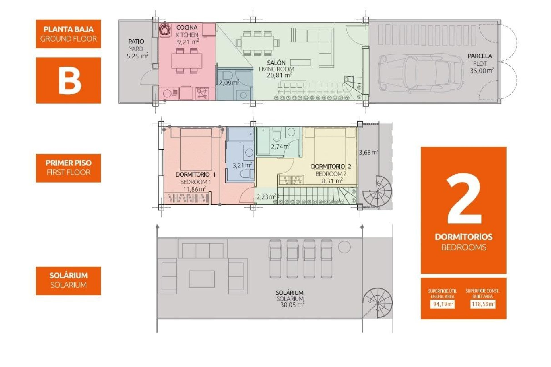 New Build - Town House - Gran alacant - Turquesa