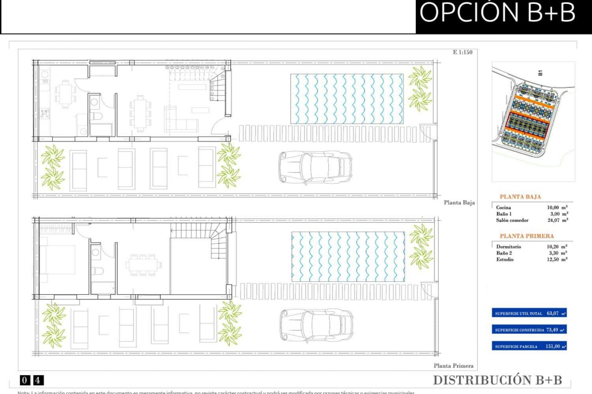 New Build - Town House - Gran Alacant - Turquesa