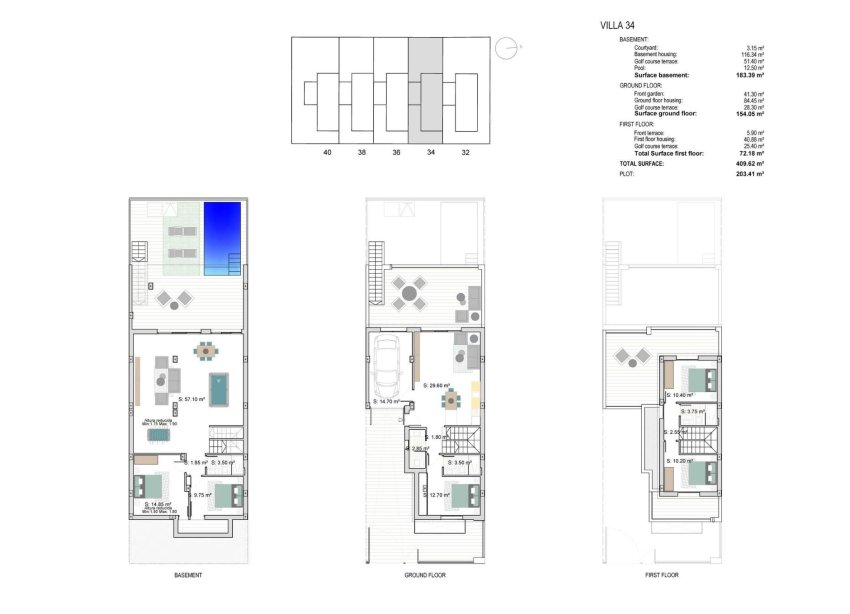 New Build - Town House - Los Alcazares - Serena Golf