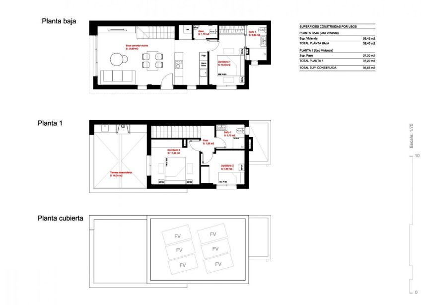 New Build - Townhouse / Terraced House - Daya Nueva