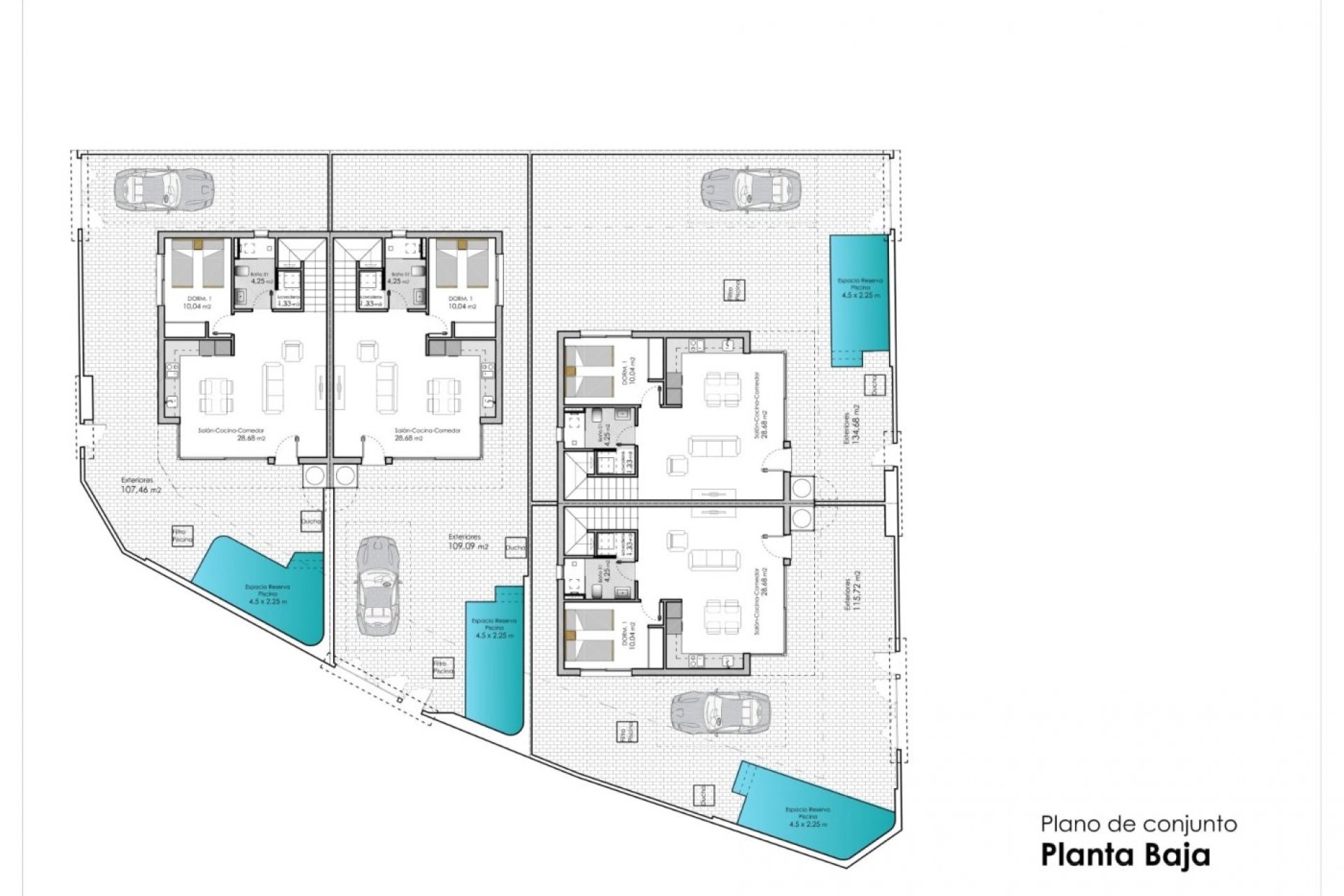 New Build - Townhouse / Terraced House - Pilar de la Horadada