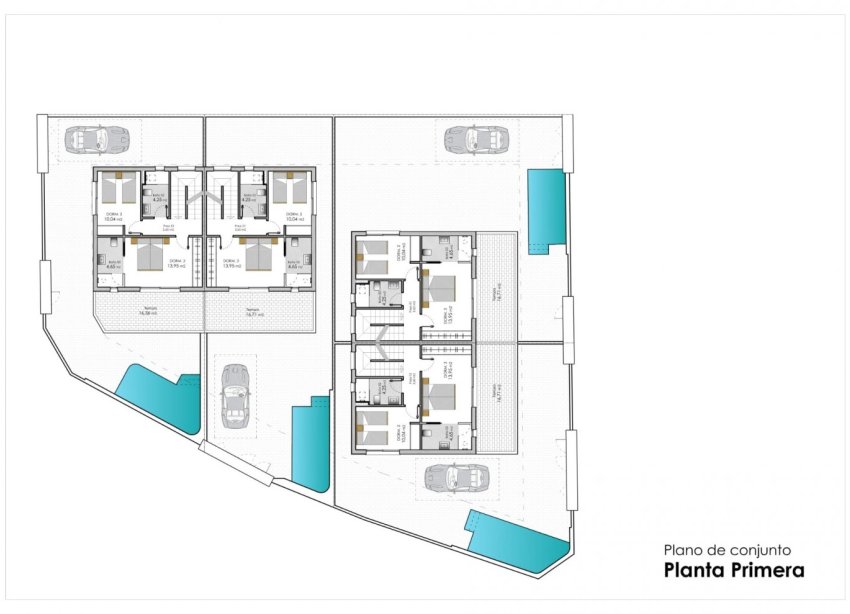New Build - Townhouse / Terraced House - Pilar de la Horadada