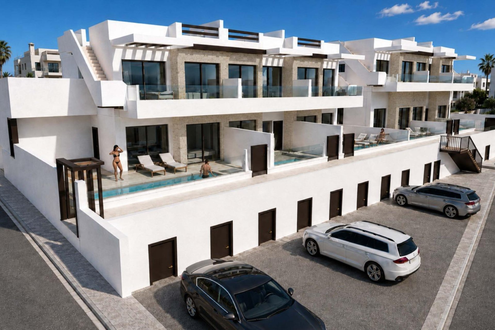 New Build - Townhouse / Terraced House - San Miguel de Salinas