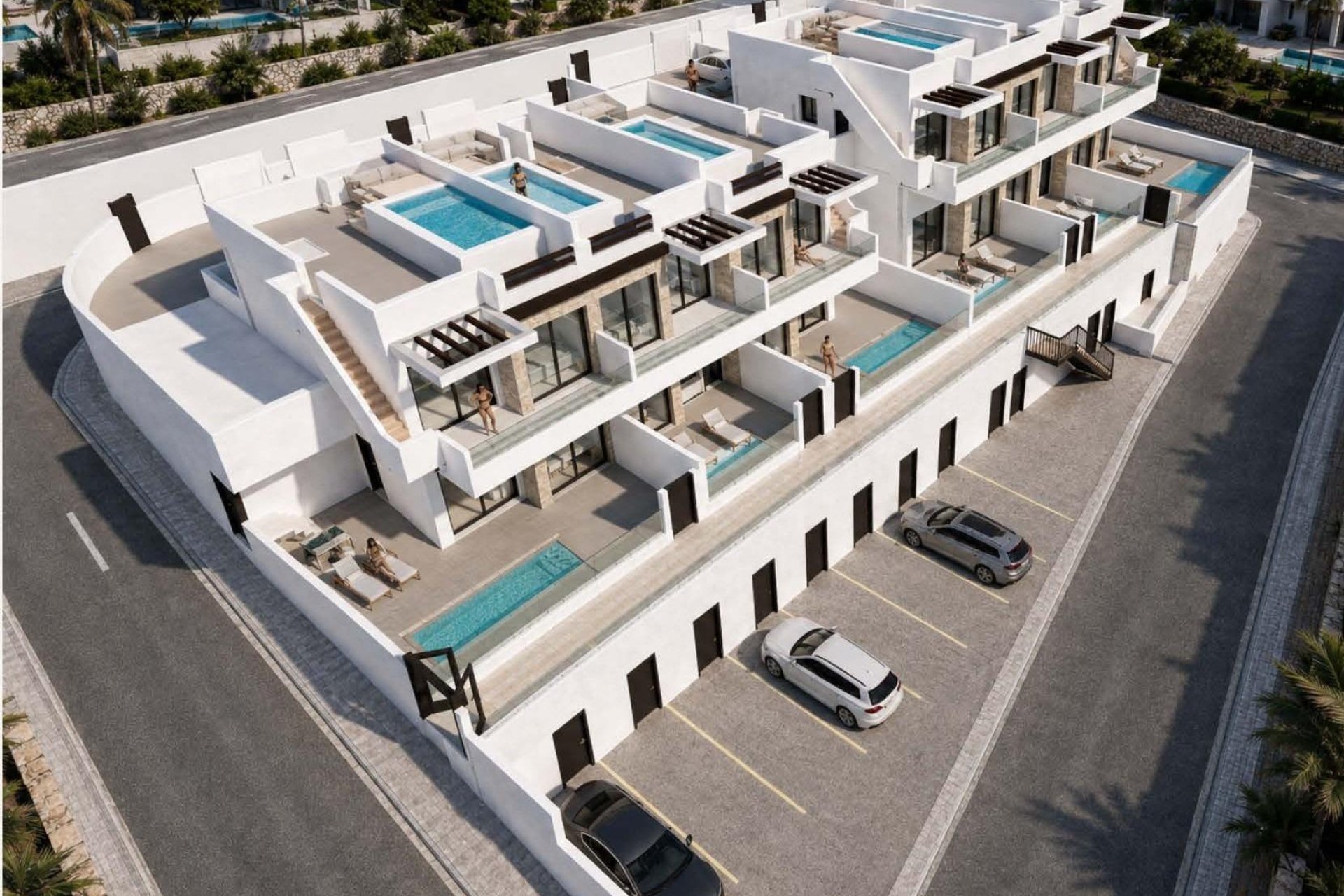 New Build - Townhouse / Terraced House - San Miguel de Salinas