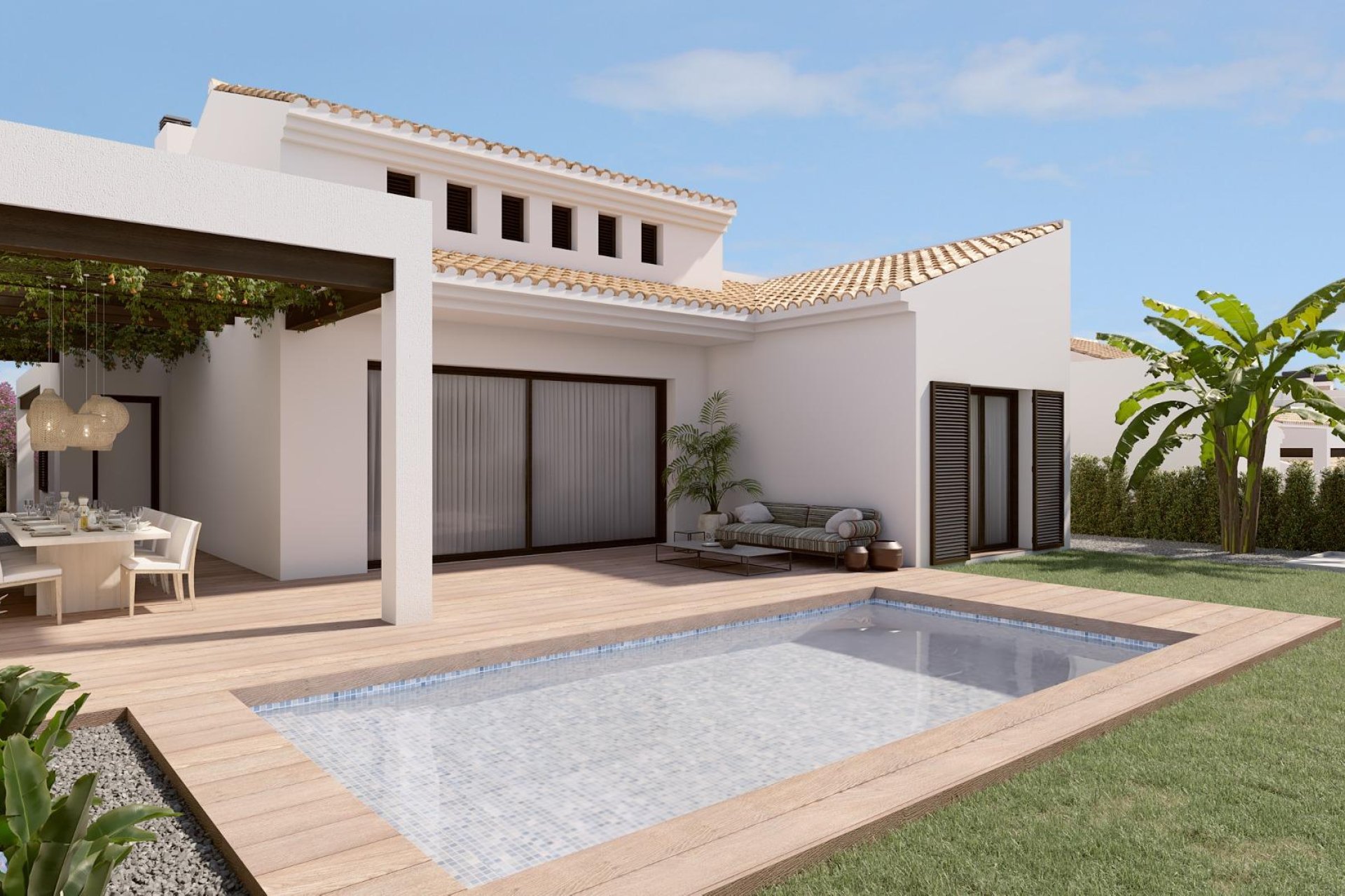 New Build - Villa - Algorfa - Castillo De Montemar