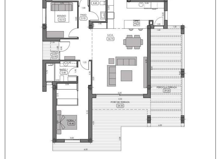 New Build - Villa - Algorfa - La Finca Golf