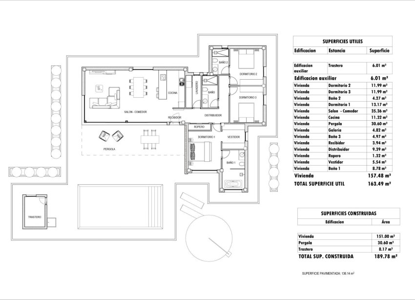 New Build - Villa - Aspe - Poligono 19