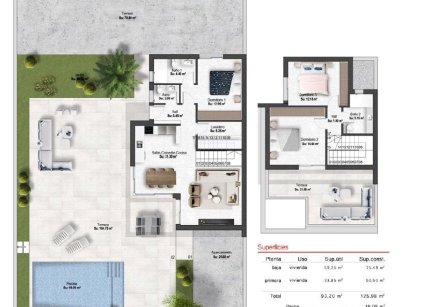New Build - Villa - Baños y Mendigo