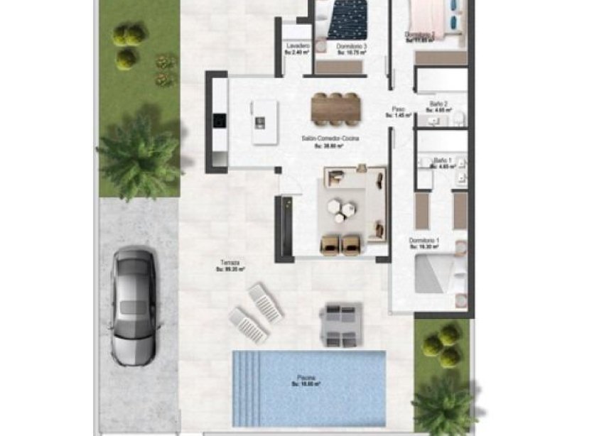 New Build - Villa - Baños y Mendigo