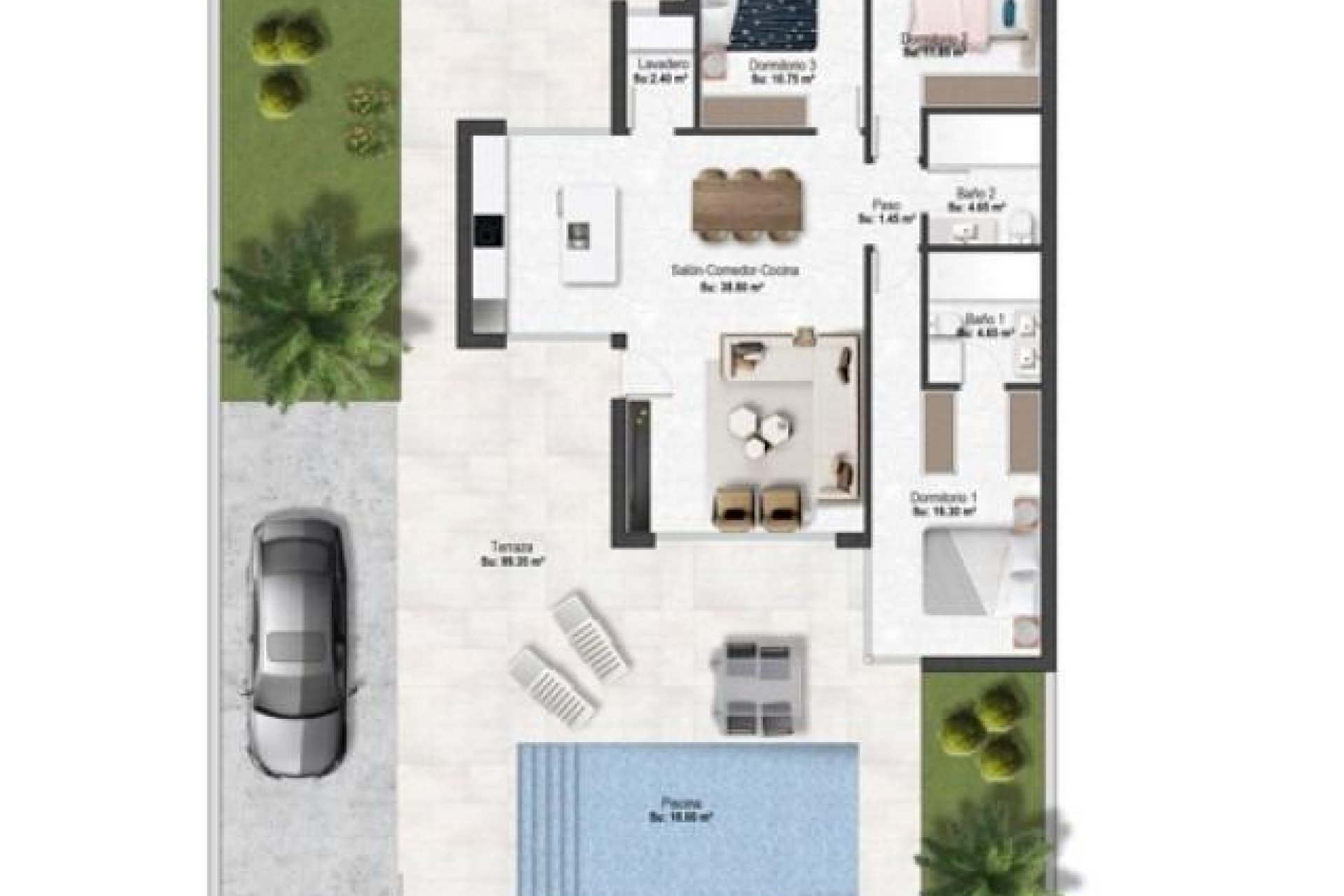 New Build - Villa - Baños y Mendigo