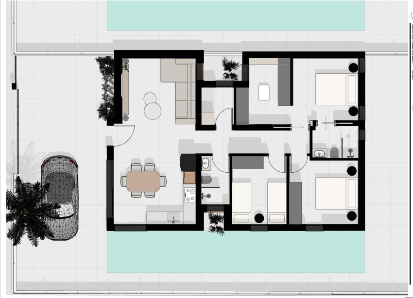 New Build - Villa - Benijofar - Urb. Monteazul