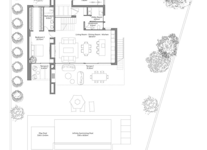 New Build - Villa - Cuevas del Almanzora - Desert Springs Golf Club